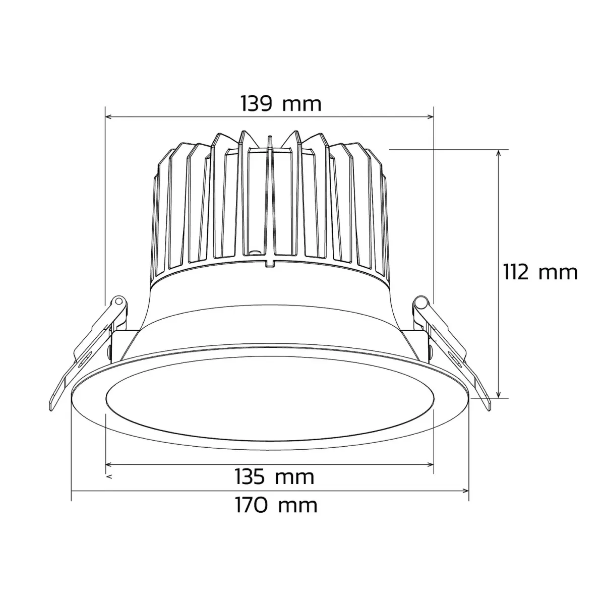 BL Downlight Office