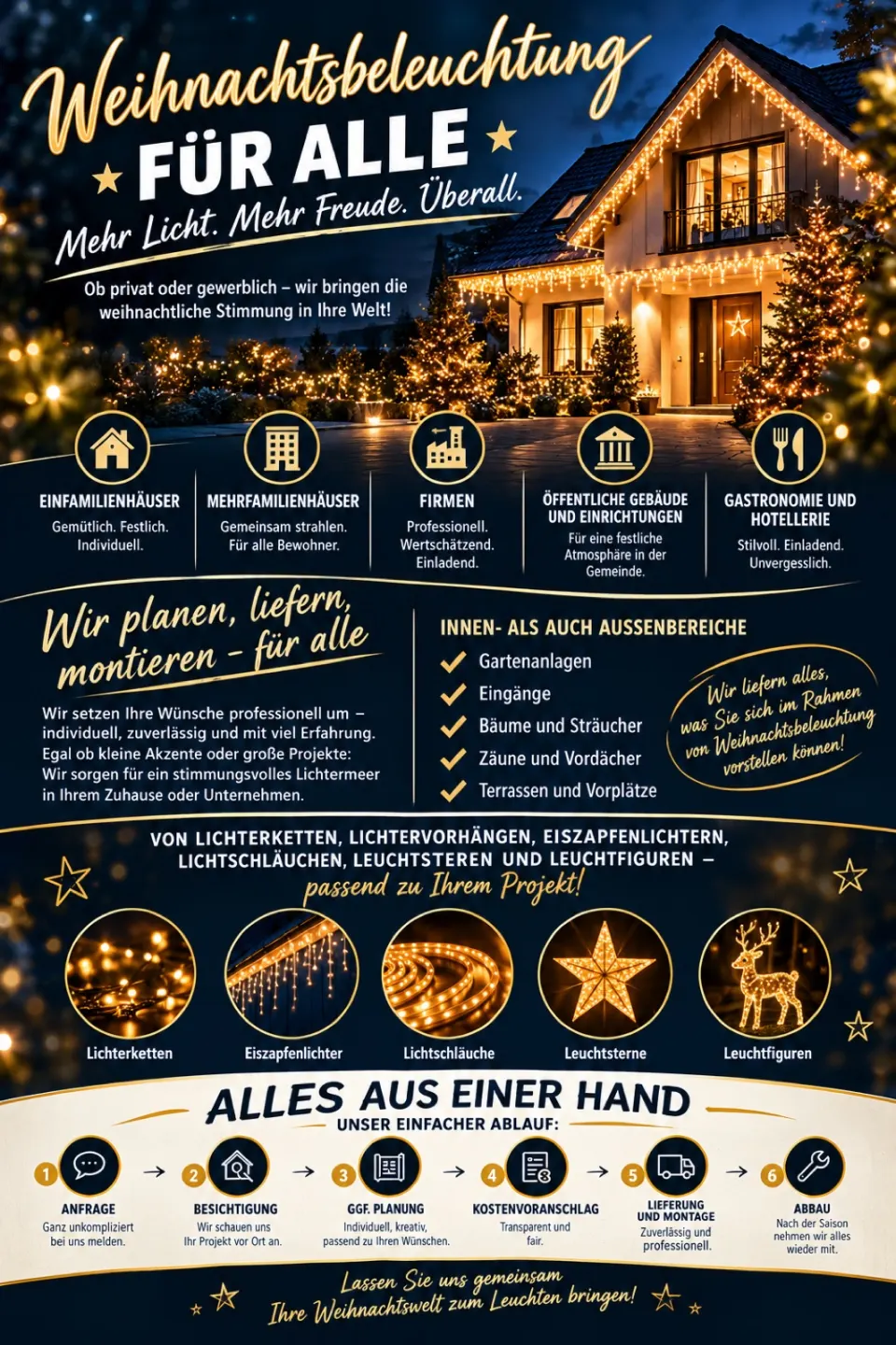 Weihnachtsbeleuchtung